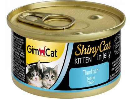 GIMCAT Konzerva ShinyCat kitten tuňák 70g