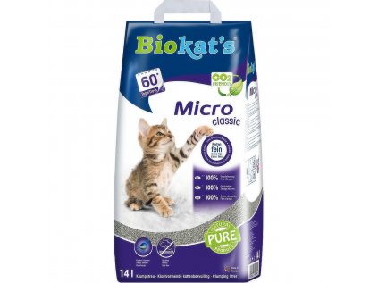 BIOCAT´S Micro Classic podestýlka 14l