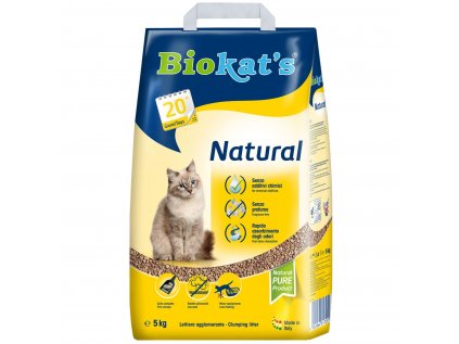 BIOCAT´S Natural podestýlka 5kg