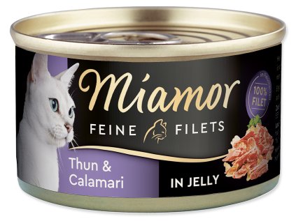 Finnern Miamor Feine Filets tuňák & kalamáry konzerva 100g