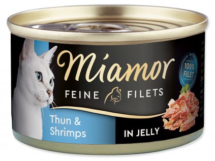 Finnern Miamor Feine Filets tuňák & krevety konzerva 100g