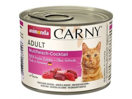 ANIMONDA Carny Adult konzerva pro kočky masový koktejl 200g