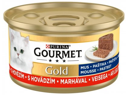 GOURMET Gold paštika hovězí 85g