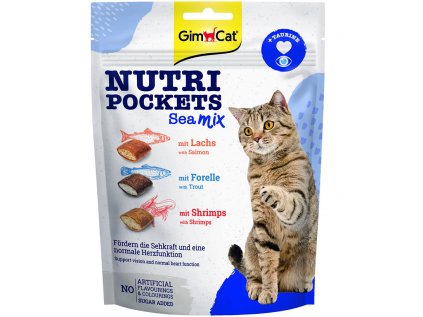 GIMCAT Nutri Pockets Seamix 150 g