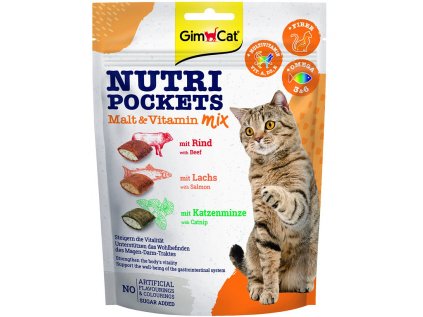 GIMCAT Nutri Pockets Malt & Vitamin Mix 150 g