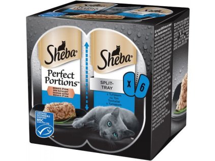 SHEBA kapsa Perfect Portions s tuňákem 3x75g