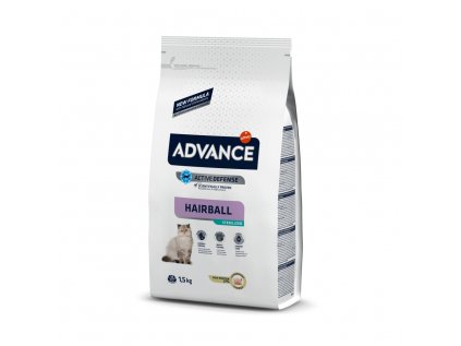 ADVANCE CAT Sterilized Hairball 1,5kg