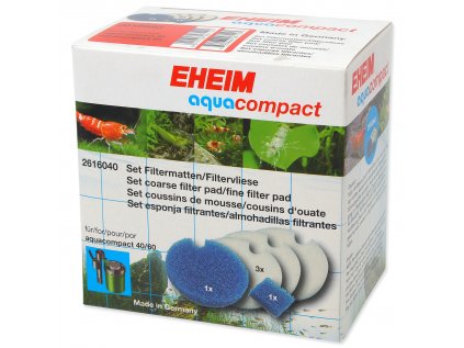 EHEIM Sada filtračních náplní pro filtr Aquacompact 40 / 60