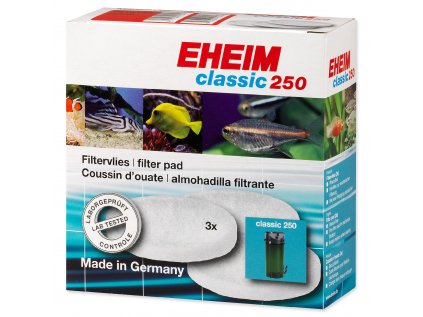EHEIM Filtrační vata jemná pro filtr Classic 250 3ks