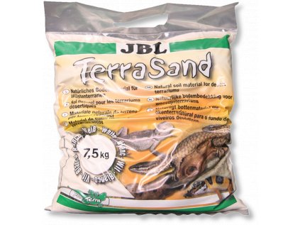 JBL TerraSand přírodní bílý 7,5 kg