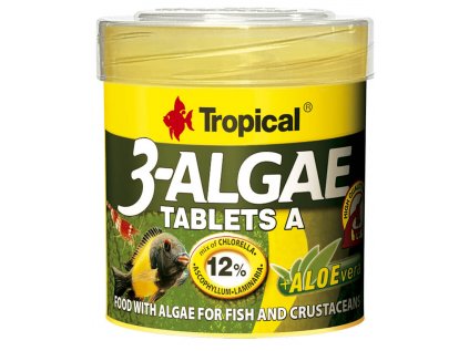 Tropical 3-Algae Tablets A - 50ml/36g