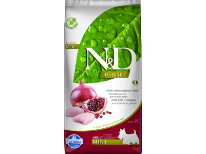 N&D PRIME DOG Adult Mini Chicken&Pomegranate 7kg