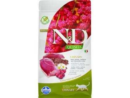 N&D Quinoa CAT Urinary Duck & Cranberry 1,5kg