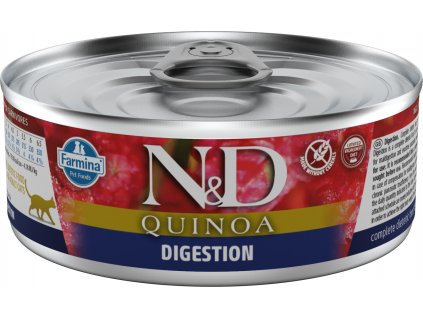 N&D CAT QUINOA Adult Digestion Lamb & Fennel 80g