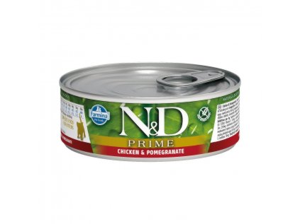 N&D CAT PRIME Kitten Chicken & Pomegranate 80g