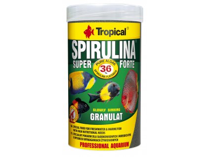 Tropical Super Spirulina Forte Granulát 36% - 1000ml /600g