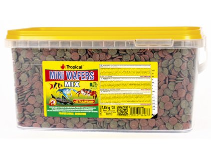 Tropical Mini Wafers Mix - 3 L/1,65 Kg