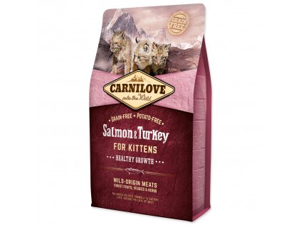 Carnilove Cat Salmon & Turkey for Kittens HG 2kg