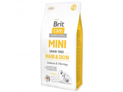 Brit Care Dog Mini Grain Free Hair & Skin 7kg