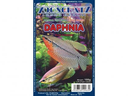 21112 dafnie perloocky 100g mrazene krmeni