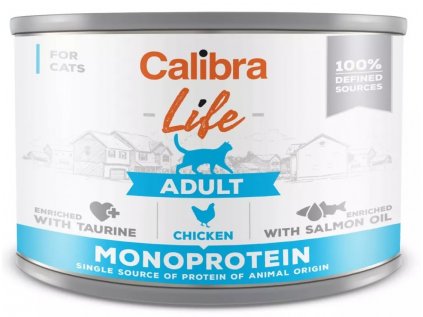 Calibra Cat Life  konz.Adult Chicken 200g