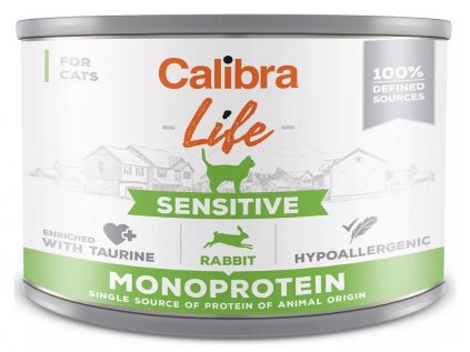 Calibra Cat Life  konz.Sensitive Rabbit 200g