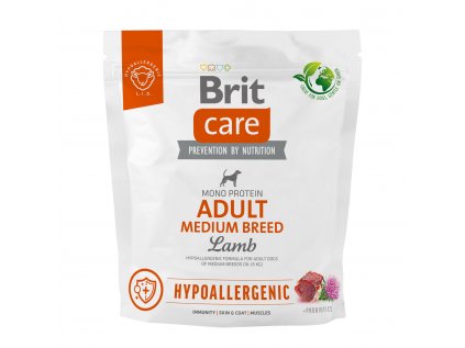 Brit Care Dog Hypoallergenic Adult Medium Breed 1kg