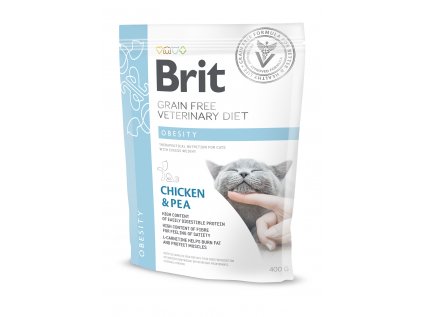 Brit VD Cat GF Obesity 400g
