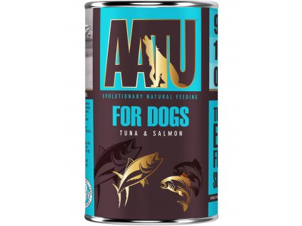 AATU Dog Tuna & Salmon 400g