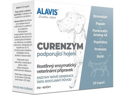 ALAVIS Curenzym podporující hojení cps.20