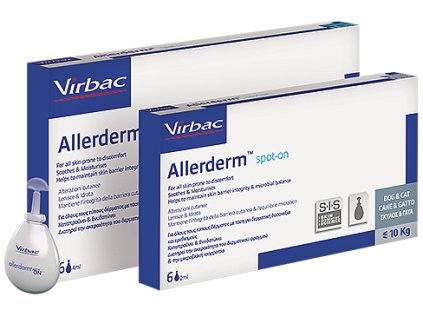 Allerderm Spot on 6x4ml pro psy a kočky nad 10kg