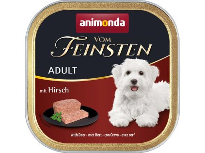 ANIMONDA Vom Feinsten Adult paštika pro psy s jelením masem 150g