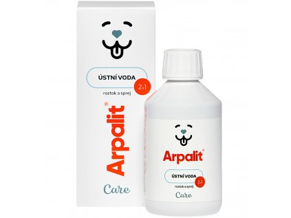 Arpalit Care Ústní voda 2v1, roztok a sprej 250 ml