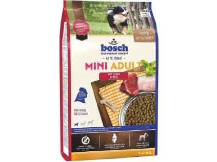 Bosch Dog Adult Lamb & Rice 3kg