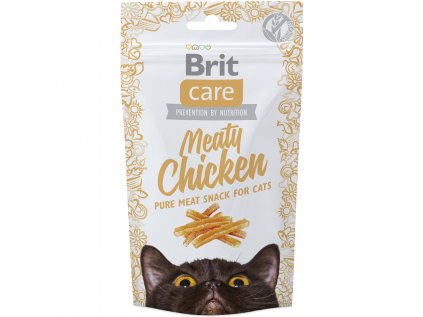 Brit Care Cat Snack Meaty Chicken 50g