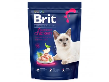 Brit Premium Cat by Nature Sterilized Chicken 800g