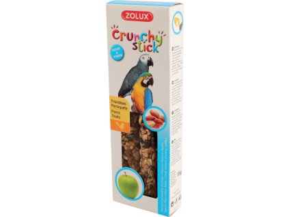 Crunchy Stick Parrot Buráky/Jablko 2ks Zolux