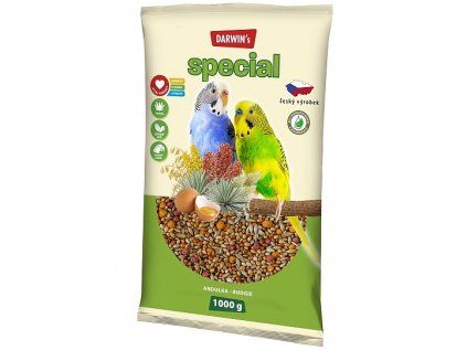 DARWIN'S Budgie Special Mix 1kg