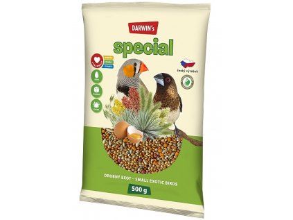DARWIN'S Special Mix for Small Exotic Birds 500g