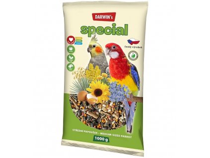 Darwin's Střední Papoušek Special 1kg