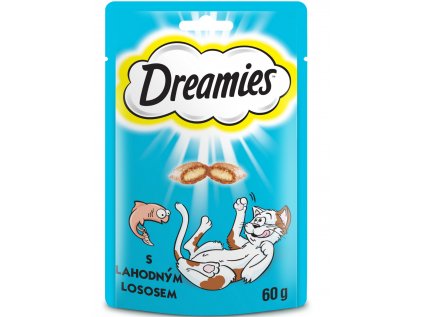 Dreamies kočka pochoutka s lososem 60g