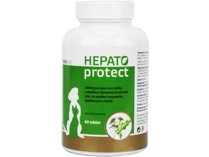 HEPATOprotect tablety pro psy a kočky 80tbl