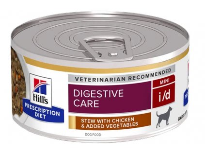 Hill's Can. PD I/D Digestiv Care Chick. stew Konz 156g