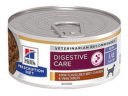 Hill's Can. PD I/D Digestiv Low Fat Chick stew Kon 156g