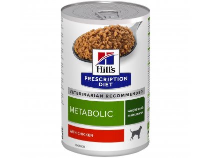 Hill's Can. PD Metabolic Chicken Konz. 370g