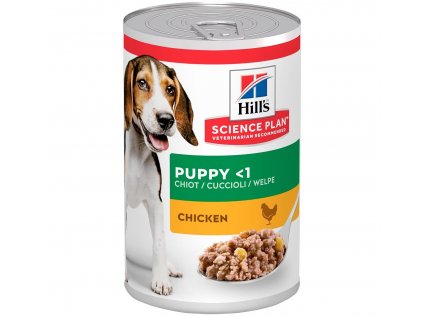 Hill's Can. SP Puppy Chicken Konz. 370g