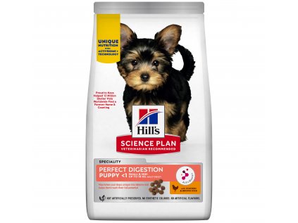 Hill's Can. SP+AB Perfect Dig Puppy S&M Chic Rice1,5kg