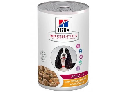 Hill's Can. VE Adult Chicken&Vegetables Konz. 363g