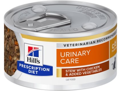 Hill's Prescription Diet Feline c/d Multicare Stew Chicken & Vegetables 82g