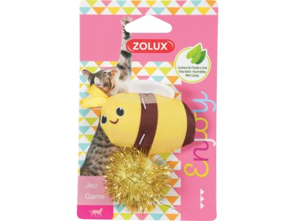 Hračka kočka LOVELY s šantou včela Zolux
